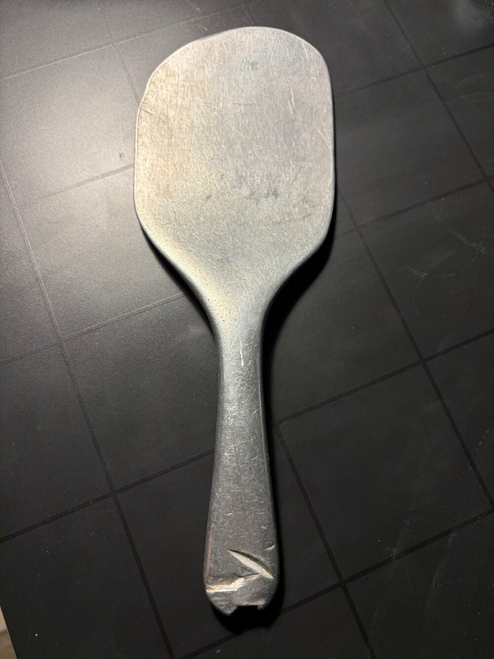 Wagner Ware Aluminum Lard Butter Paddle Spatula Server 975 Stylized Logo